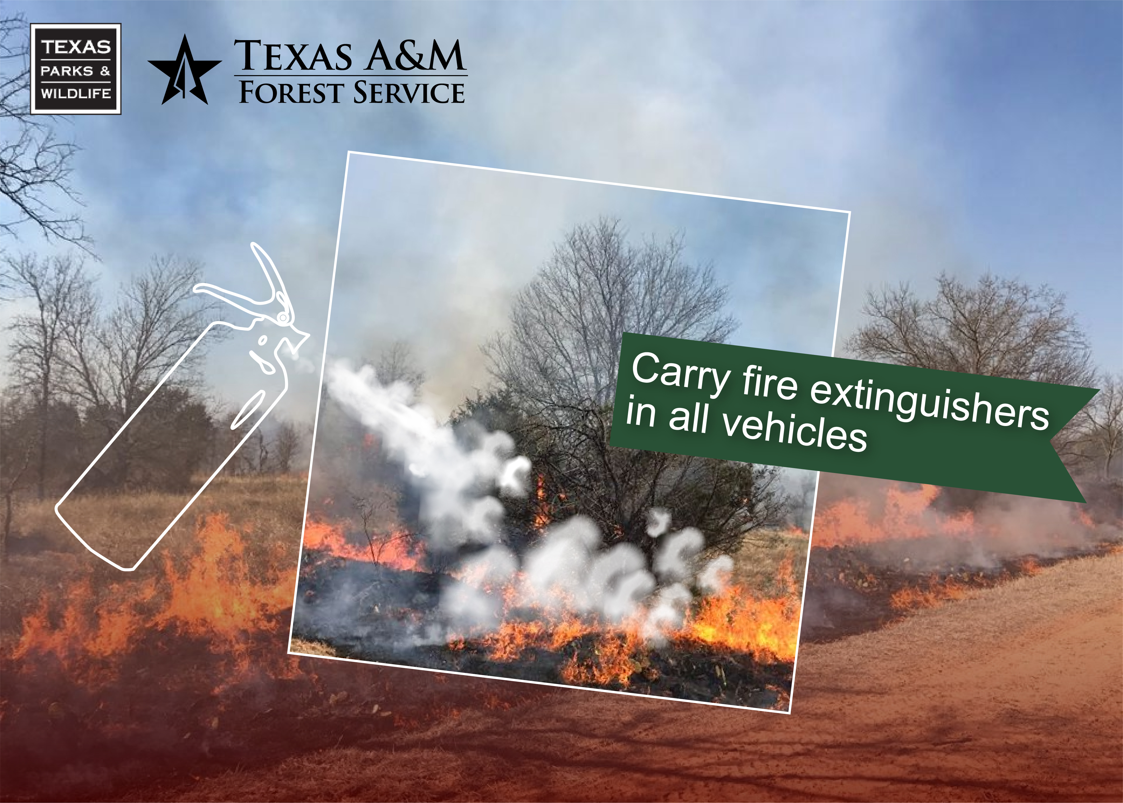Carry a Fire Extinguisher In All Vehicles Carry a Fire Extinguisher In All Vehicles